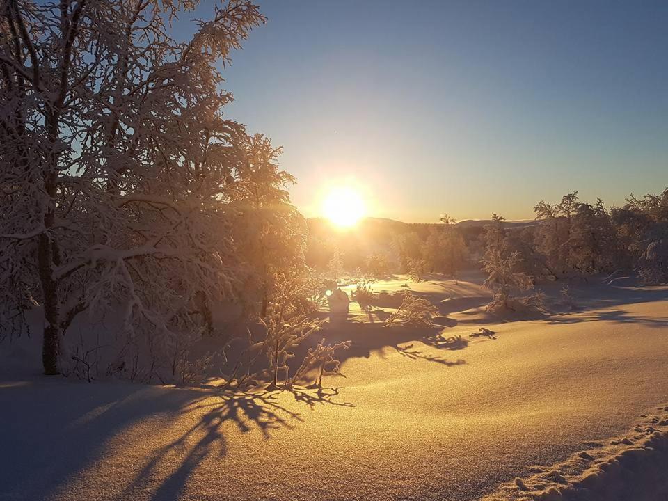 Bruksvallarna - Modern Fjaellstuga Med Panoramautsikt Och Wifi Exterior foto
