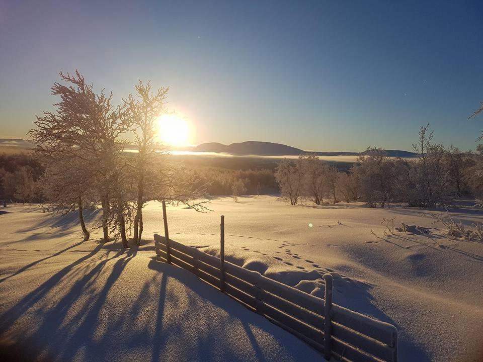 Bruksvallarna - Modern Fjaellstuga Med Panoramautsikt Och Wifi Exterior foto